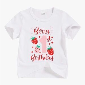 Berry 1st Birthday T-Shirt and Decor Bundle!!! Look through pictures!!